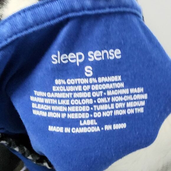 Sleep Sence women's winter pajama set top and bottoms size small blue - Picture 4 of 4